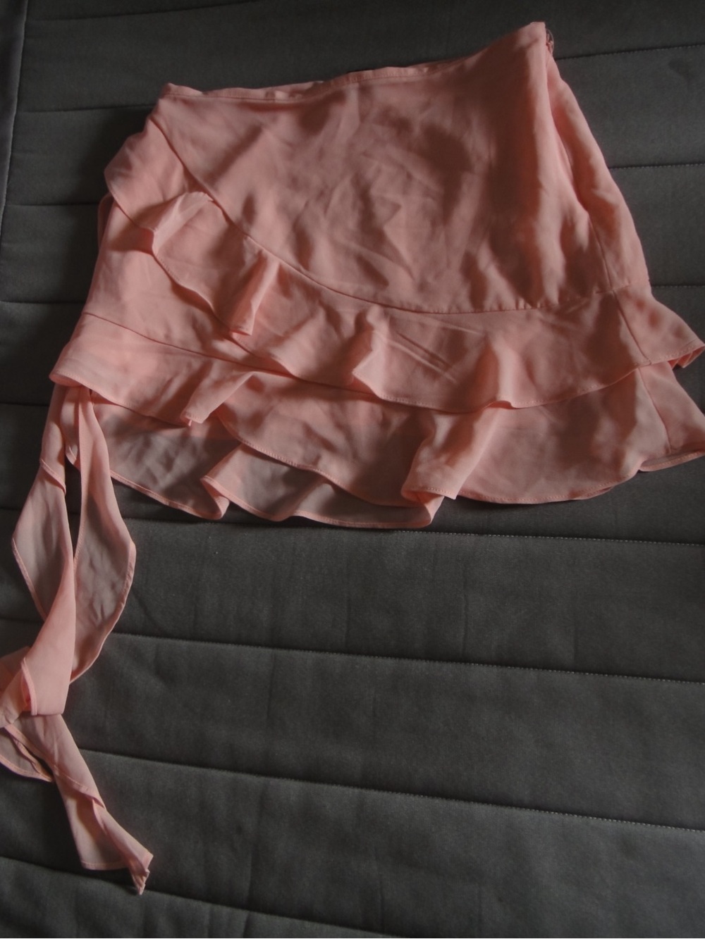 Forever 21 Pink Ruffle Mini Skirt